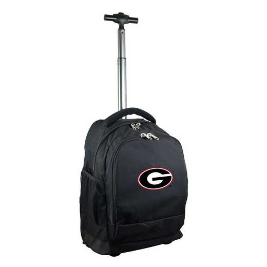 CLGAL780-BK: NCAA Georgia Bulldogs Wheeled Premium Backpack